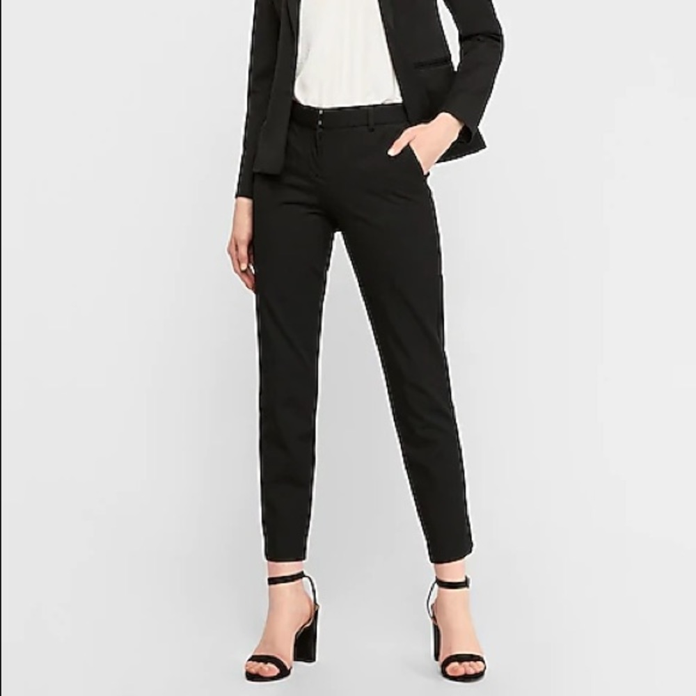Mid Rise Ankle Columnist Pant
